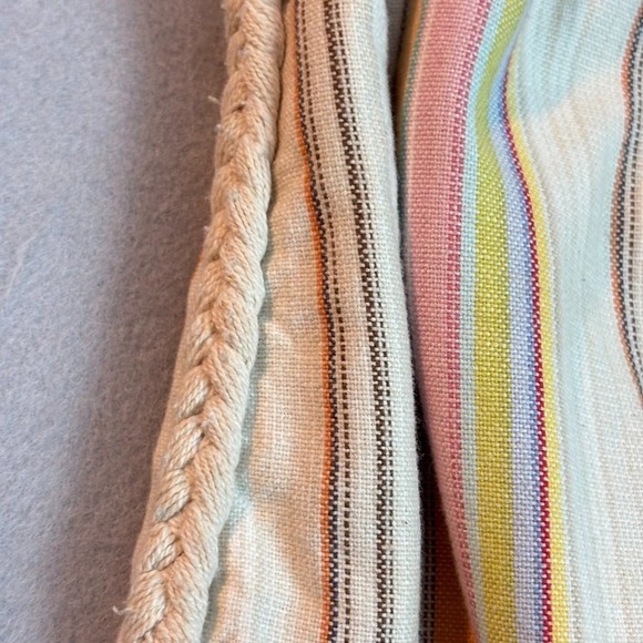 Billa Bong Y2K Boho Peasant Hippie Fringe Colorful Beach Handbag Striped Floral - Picture 11 of 14